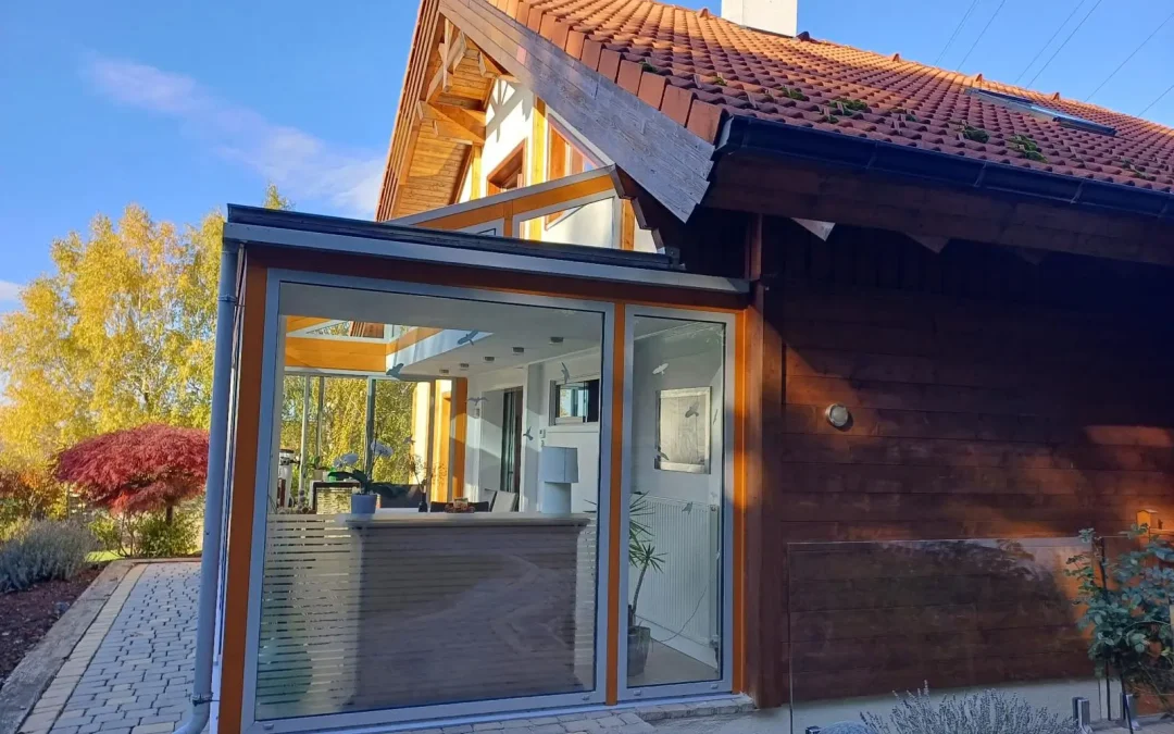 Revêtement en bois pour jardin d&rsquo;hiver Klosterneuburg Environs
