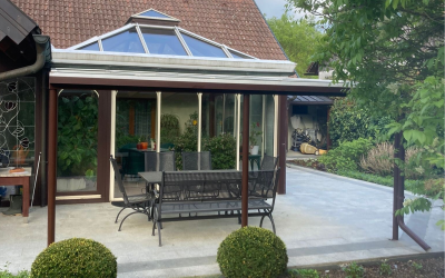 Wintergarten Verkleidung & Beschattung in Purkersdorf