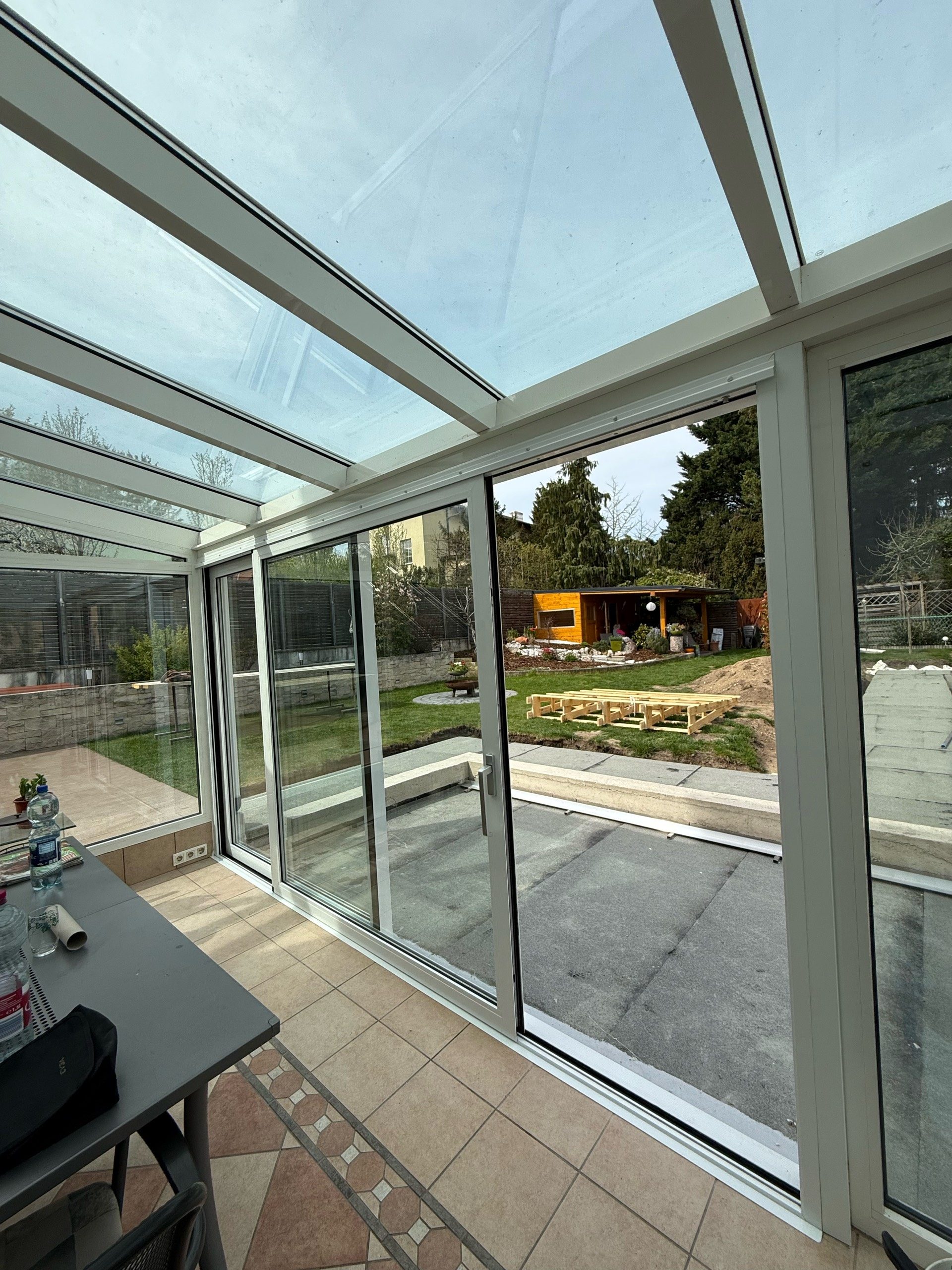 Rénovation de jardins d'hiver dans le nord du Burgenland