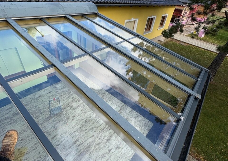 Sophisticated conservatory renovation in the Korneuburg district