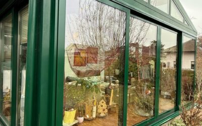 Erneuerung eines 30 Jahre alten Wintergartens in der Gemeinde Ebreichsdorf