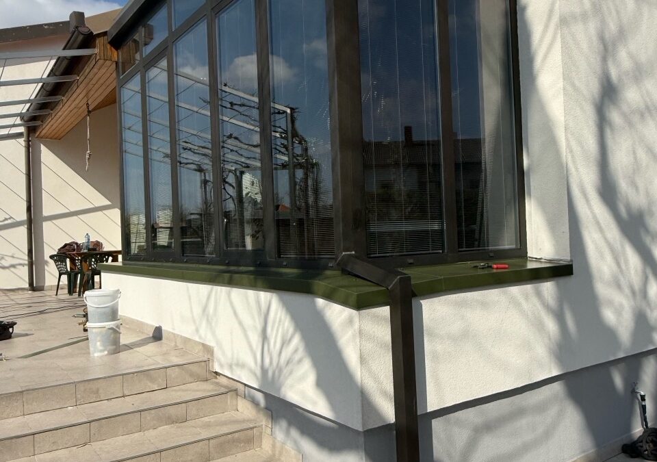 Conservatory renovation near Lake Neusiedl