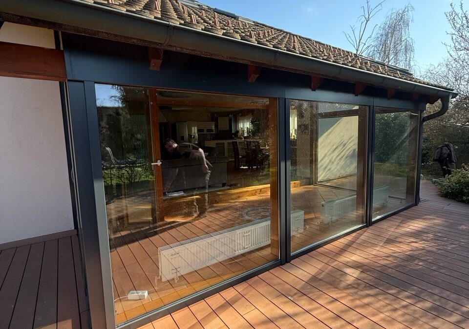Conservatory renovation in 1110 Vienna